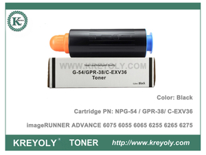 Canon Toner Cartridge NPG54 GPR38 C-EXV36 for ImageRUNNER ADVANCE 6075 6055 6065 6255 6265 6275