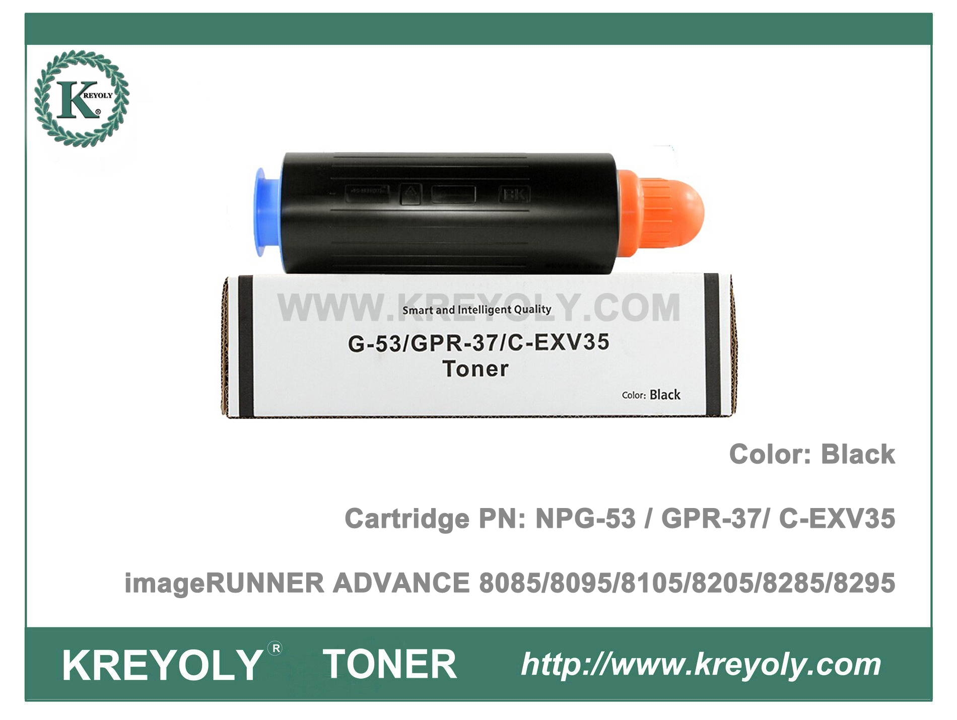 Canon Toner Cartridge NPG53 GPR37 C-EXV35 for ImageRUNNER ADVANCE 